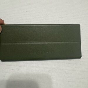 Longchamp eyeglass Case Green